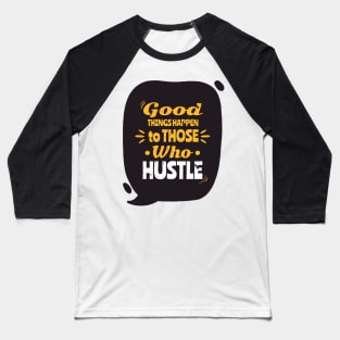 Hustle By Lamaj Baseball T-Shirt